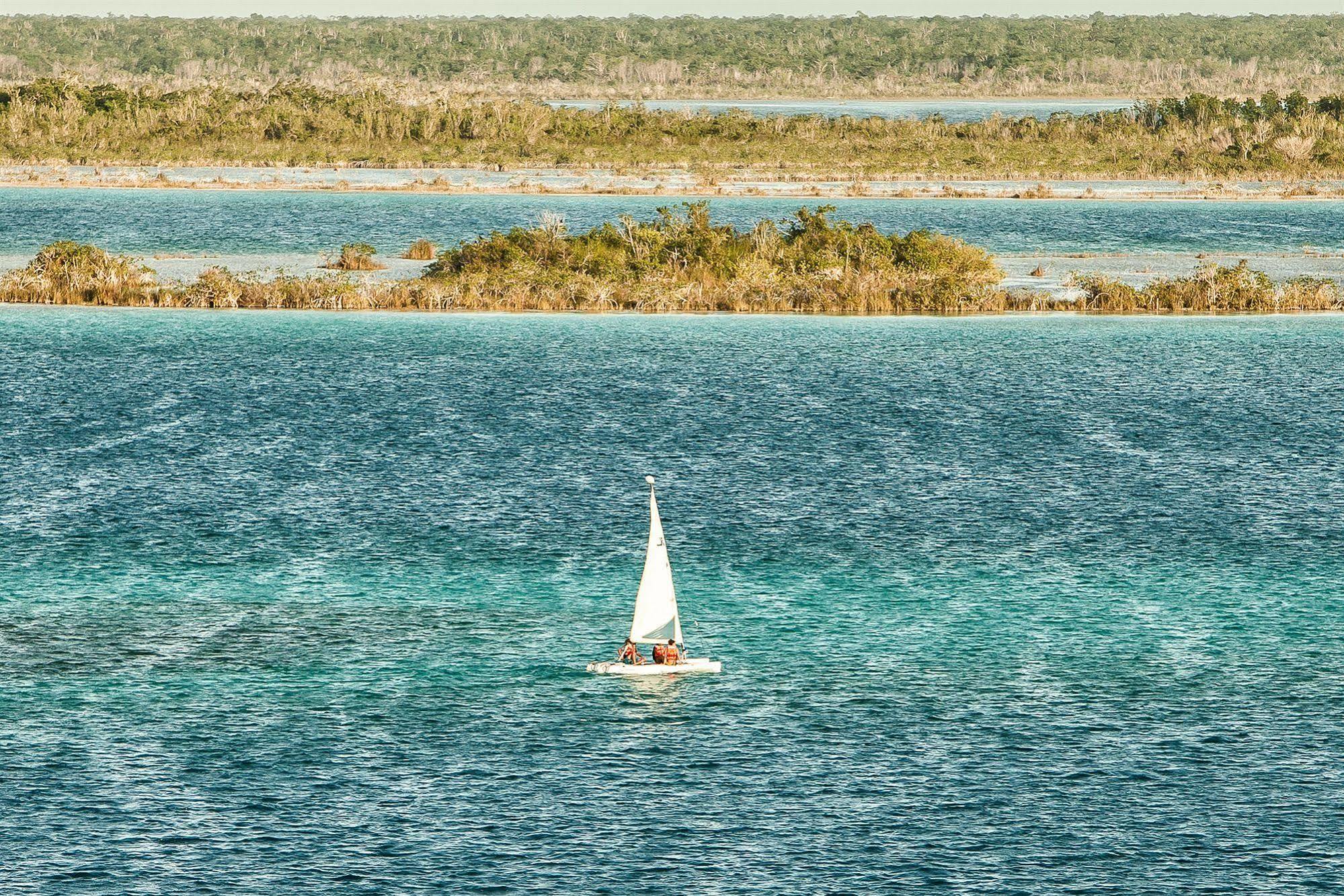 Hotel Laguna Bacalar Exterior foto